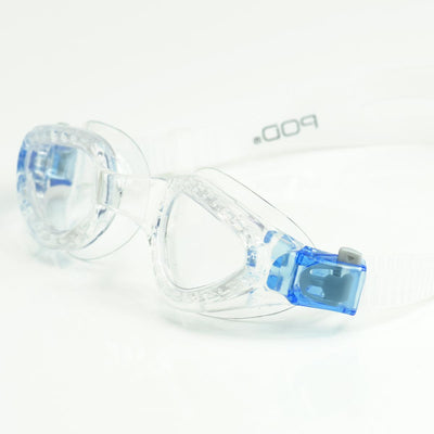 POD Tritek Adult Swim Goggles - 2 Lens Colours Clear Frame