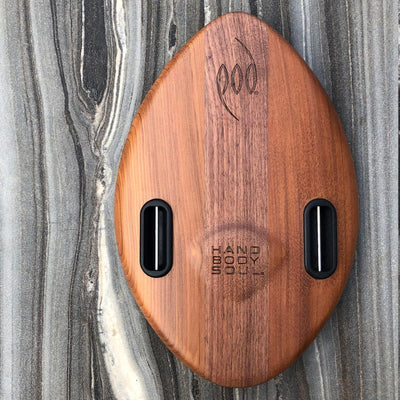 WOO 300mm 12inch Wood POD Handboards - Bodysurfing Handplane