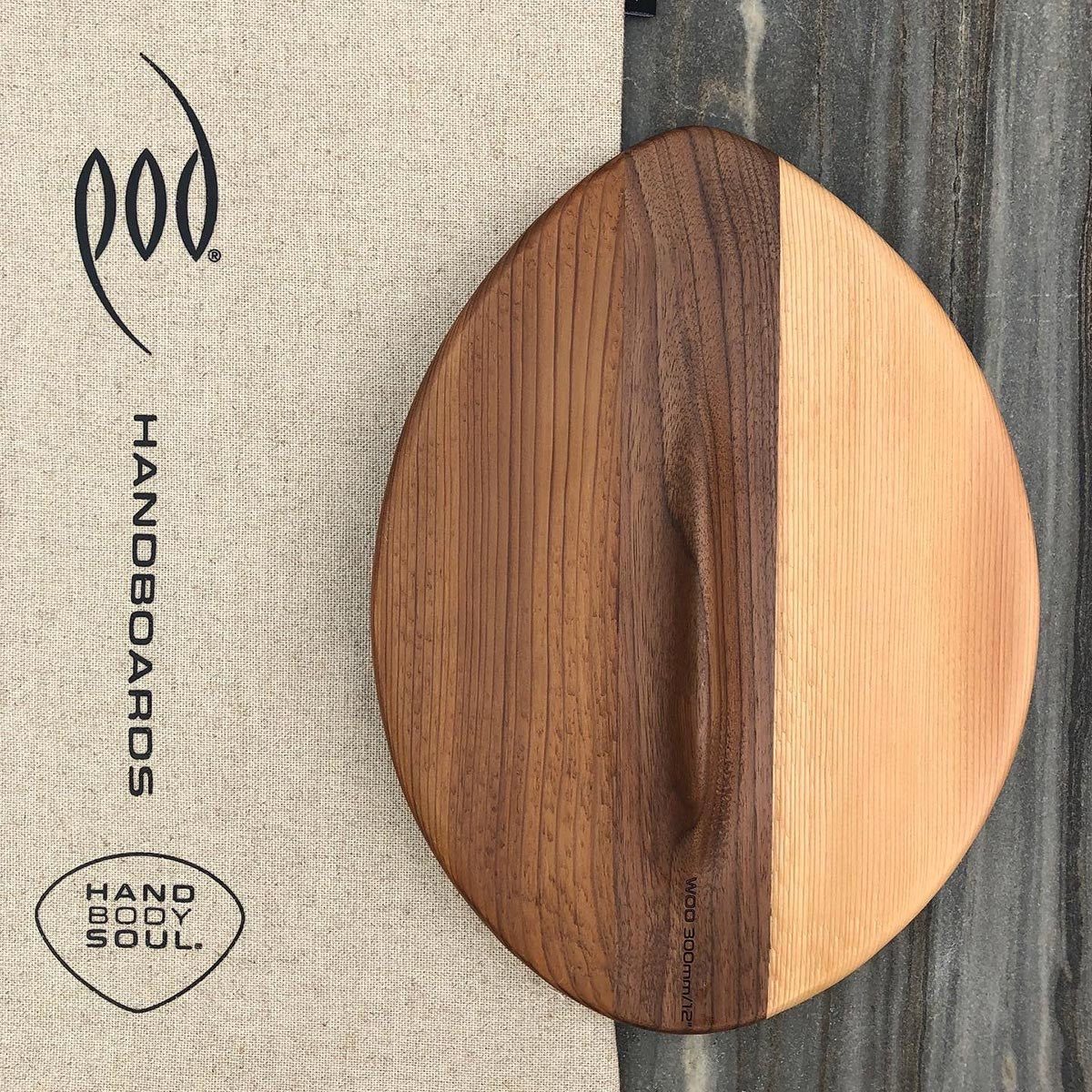 WOO Keel Fin Walnut POD Handboard
