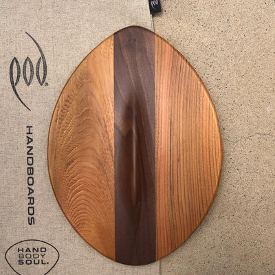 WOO 300mm 12inch Wood POD Handboards - Bodysurfing Handplane