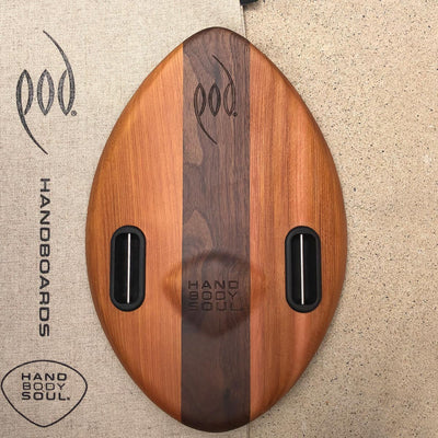 WOO 300mm 12inch Wood POD Handboards - Bodysurfing Handplane