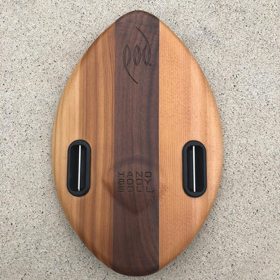 WOO 300mm 12inch Wood POD Handboards - Bodysurfing Handplane
