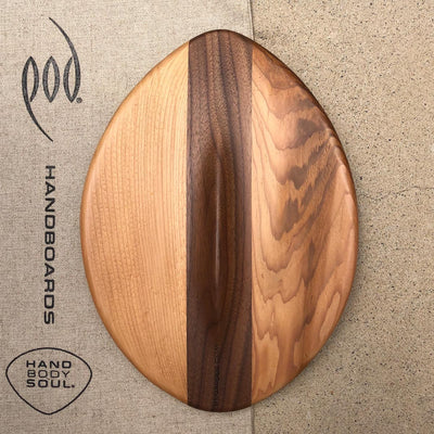 WOO 300mm 12inch Wood POD Handboards - Bodysurfing Handplane