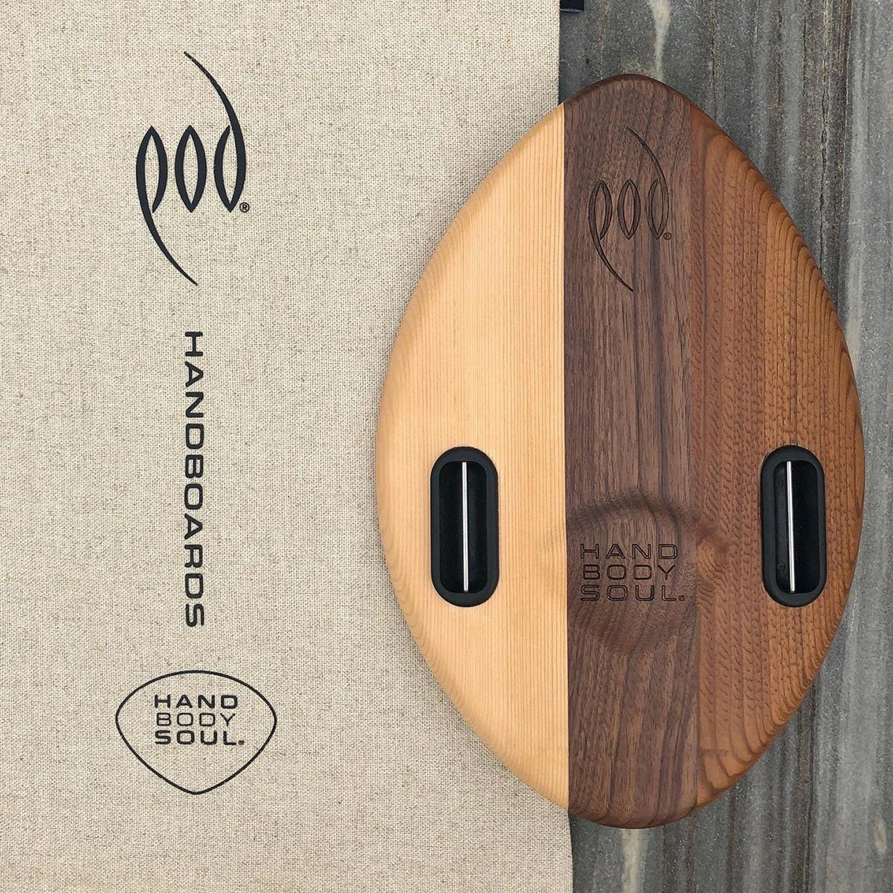 WOO Cedar/Walnut POD Handboard