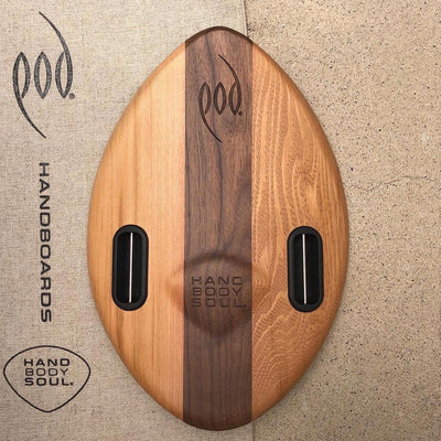 WOO 300mm 12inch Wood POD Handboards - Bodysurfing Handplane
