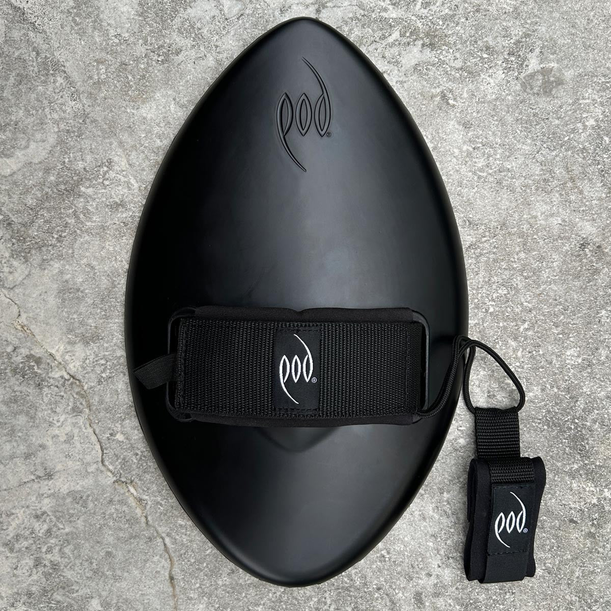 WOW 13 inch POD Handboard Performance Body Surfing Handplane Stealth Black