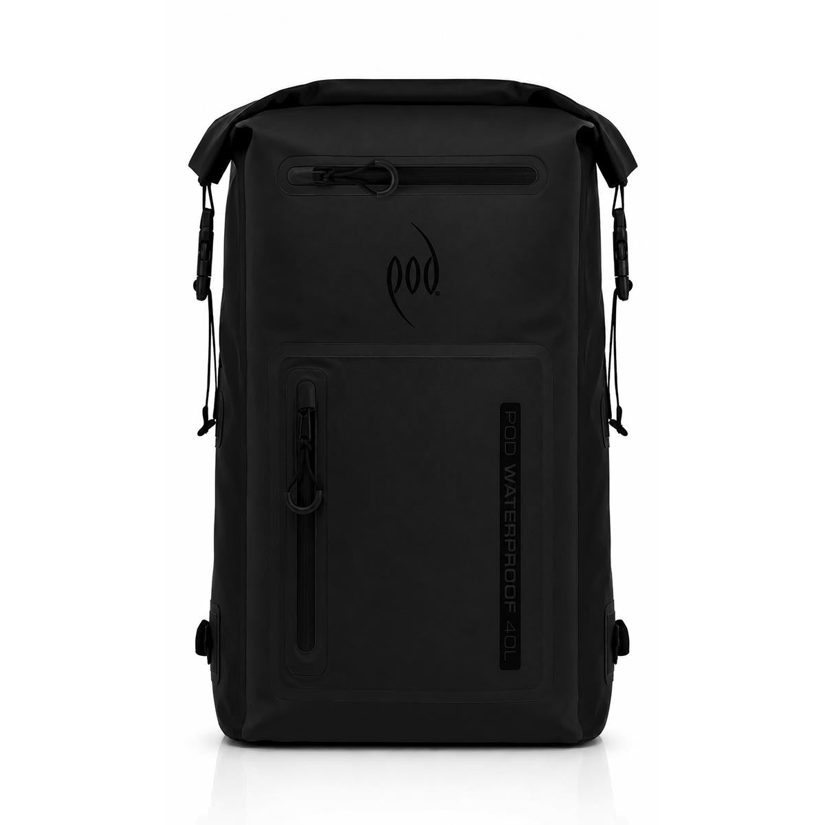 Waterproof Backpack 40L Black/Black