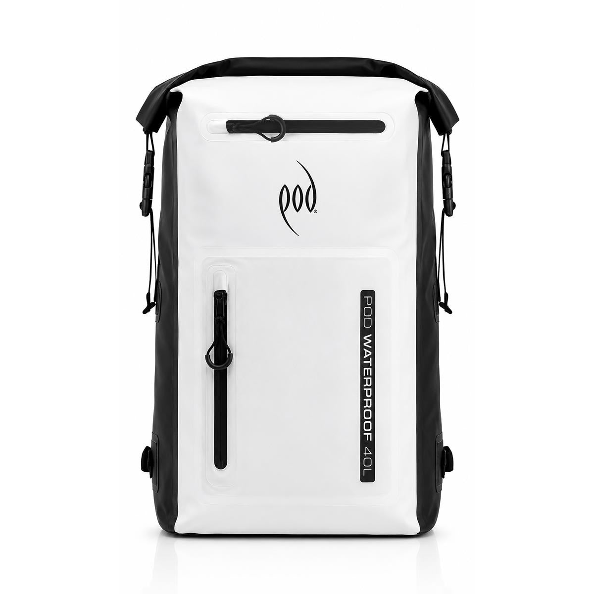 Waterproof Backpack 40L Black/White