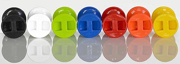 POD Bodyboard Deluxe Plugs POD Bodyboard Deluxe Plugs - high-grade resin construction with spacious bridge for leash cord attachment