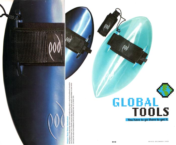 Australian House & Garden 1998 Featured Wood POD Handboard Wired Magazine - Published 1999 