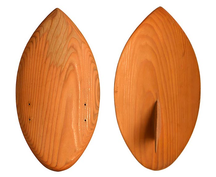 POD Handboard Shape Refined with Fin - Circa 1992