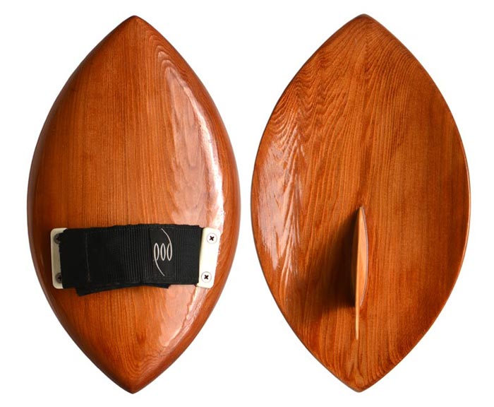 Handcrafted Cedar POD Handboards - Circa 1990