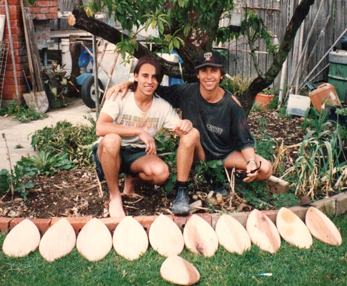 Brother Damian, Shane's First Handboards