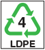 Recycling Code 4 LDPE Recycling Code 4 LDPE - Low-Density Polyethylene